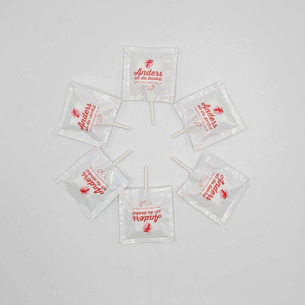 Traubenzucker-Lolly „Anders als Du denkst“