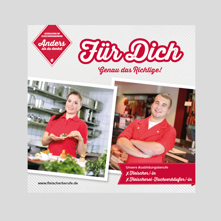 Broschüre „Für Dich genau das Richtige“