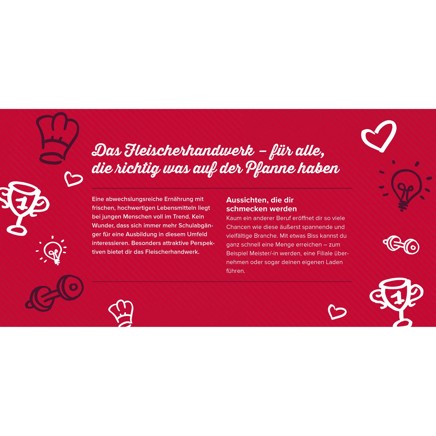 Flyer „Frisch zubereitet - für dich!“