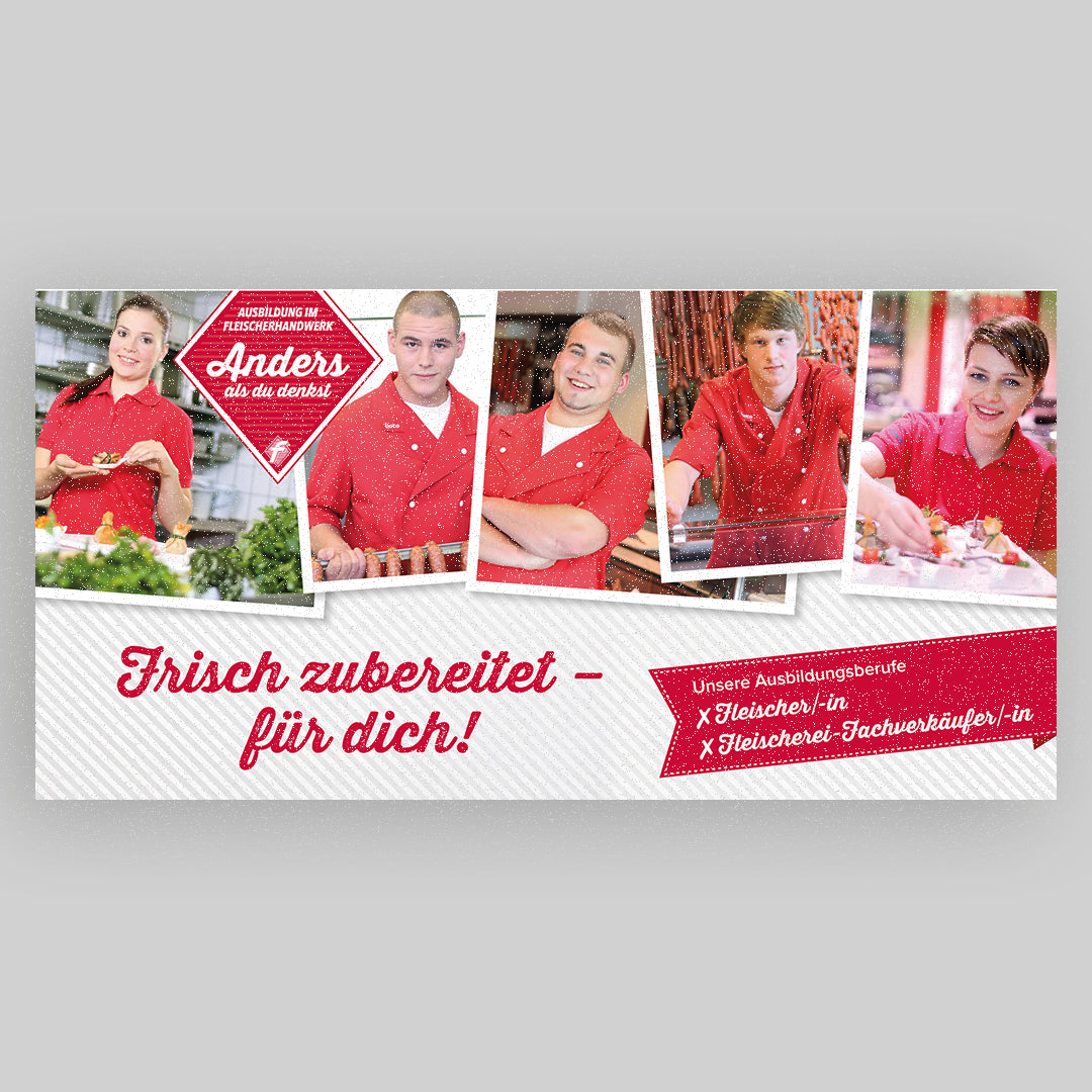 Flyer „Frisch zubereitet - für dich!“