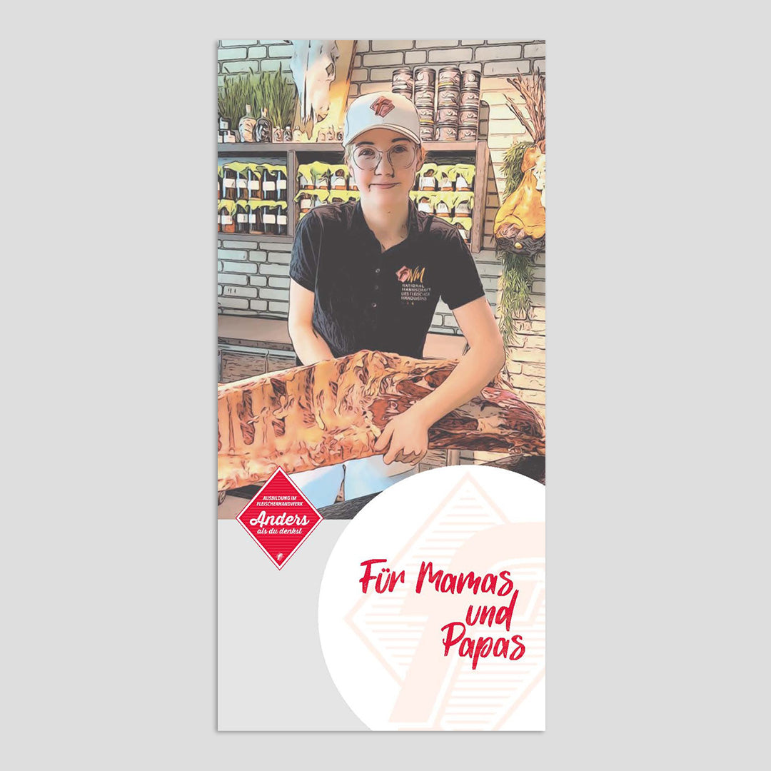 Flyer "Für Mamas und Papas"