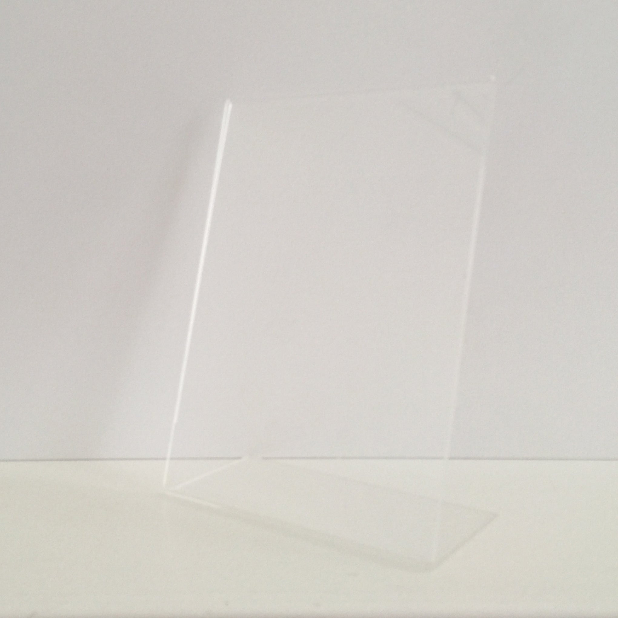 Einzelblatthalter L-Form