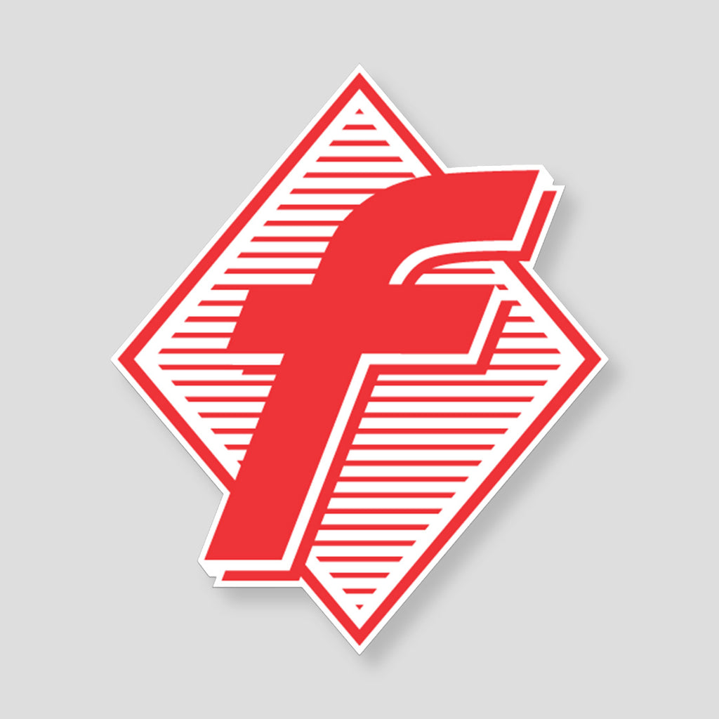 f-Marken Aufkleber 38 cm