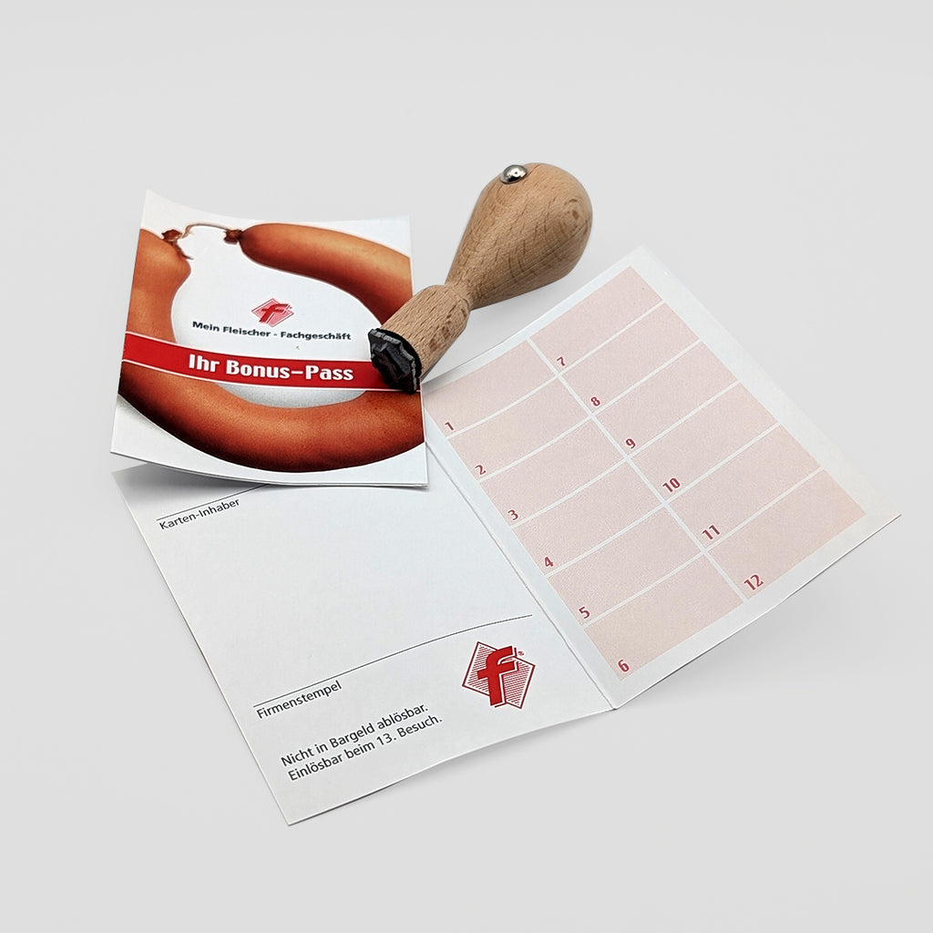 f-Marken Bonus-Pass komplett Set