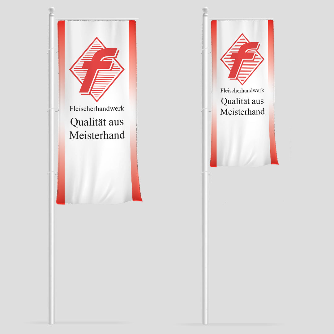 f-Marken Hissfahne klein