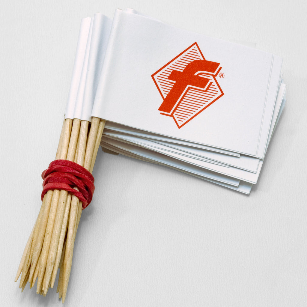 f-Marken Portionsfähnchen