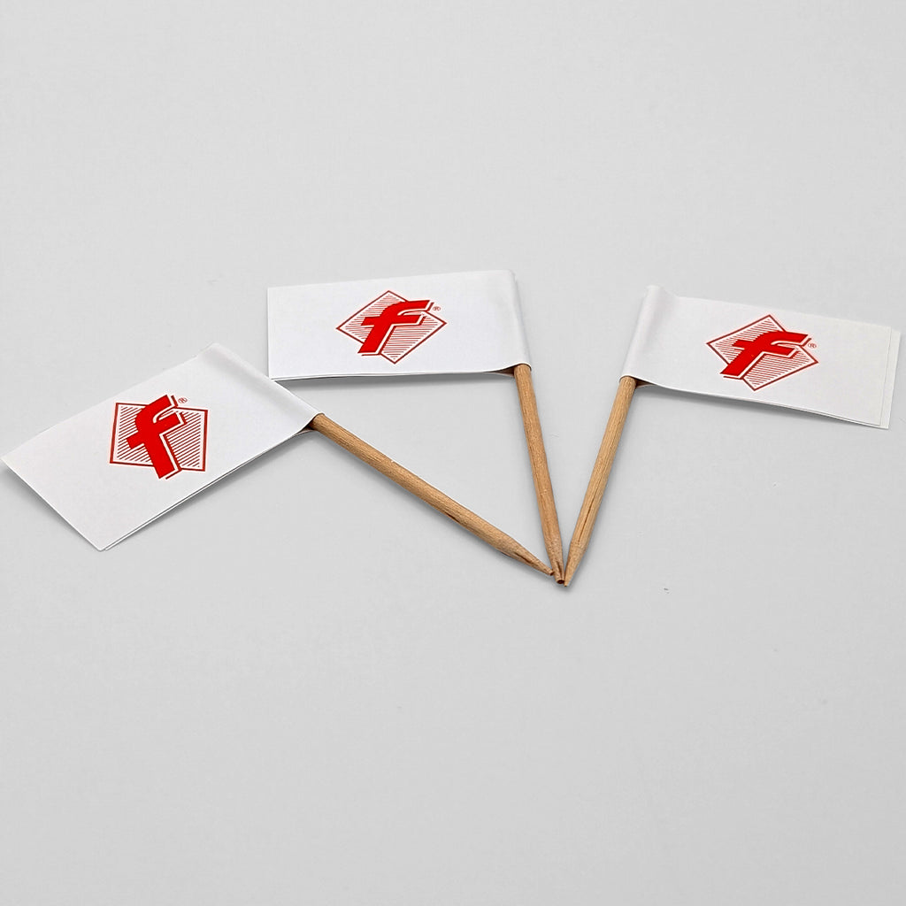 f-Marken Portionsfähnchen