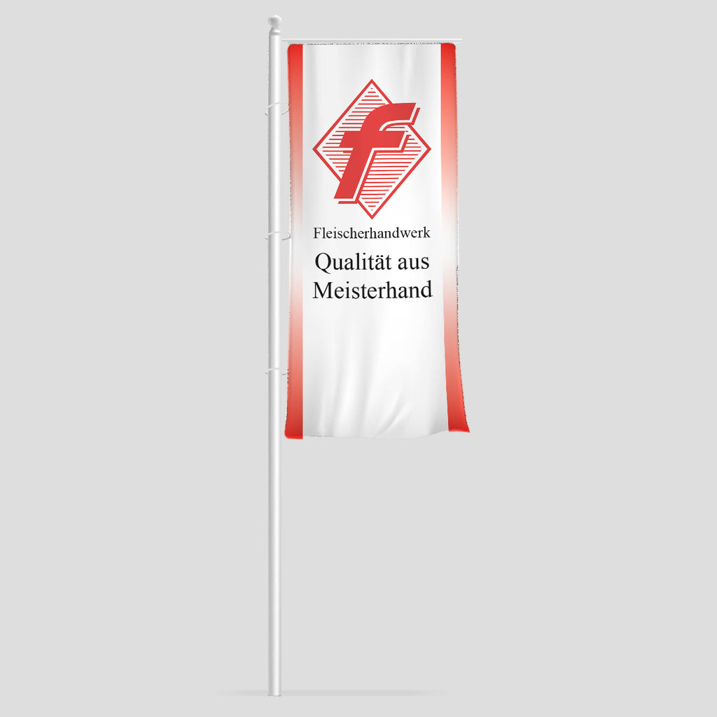 f-Marken Hissfahne groß